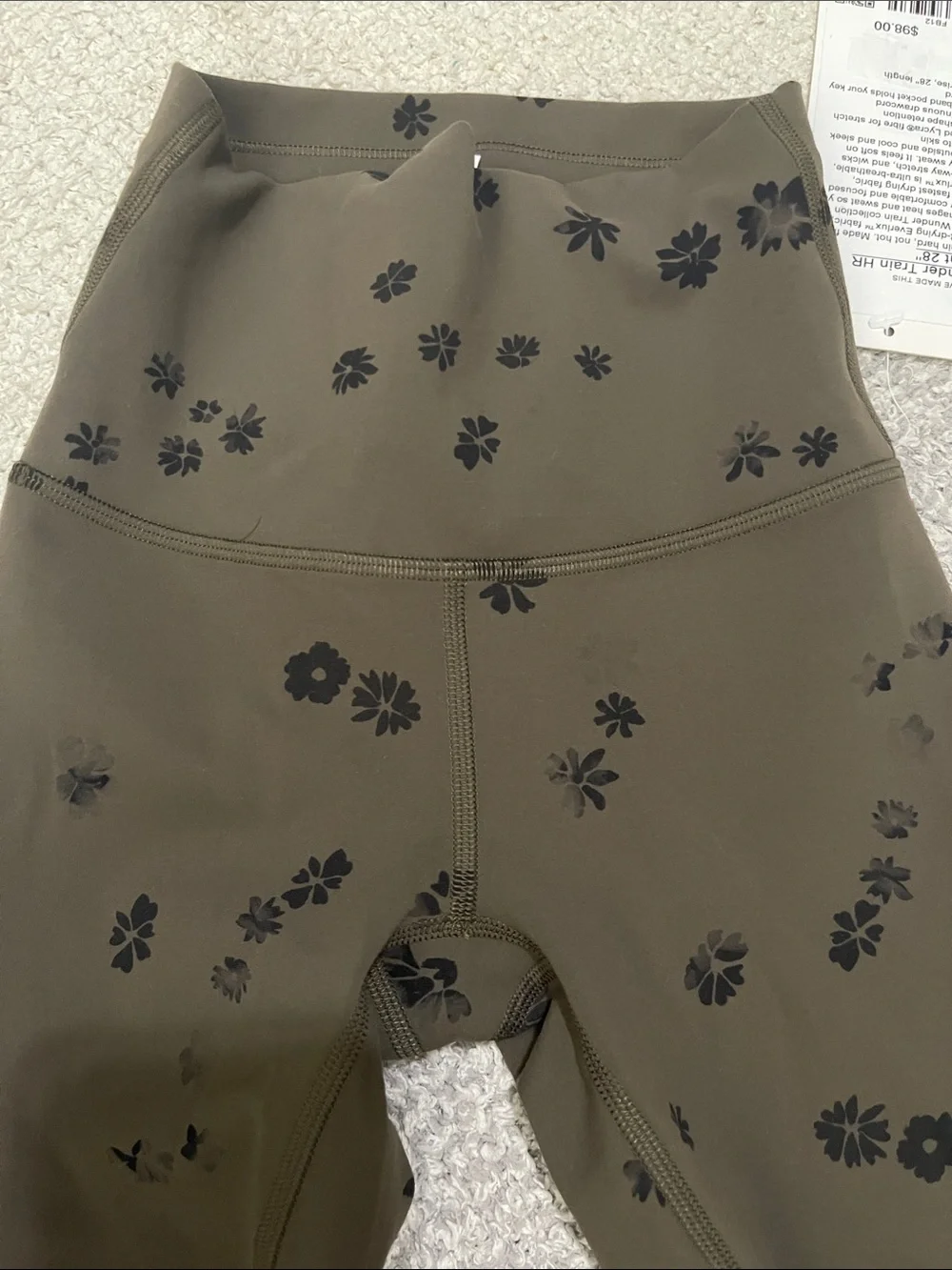 NWT- Lululemon - 0. Wunder Train HR Tight 28”